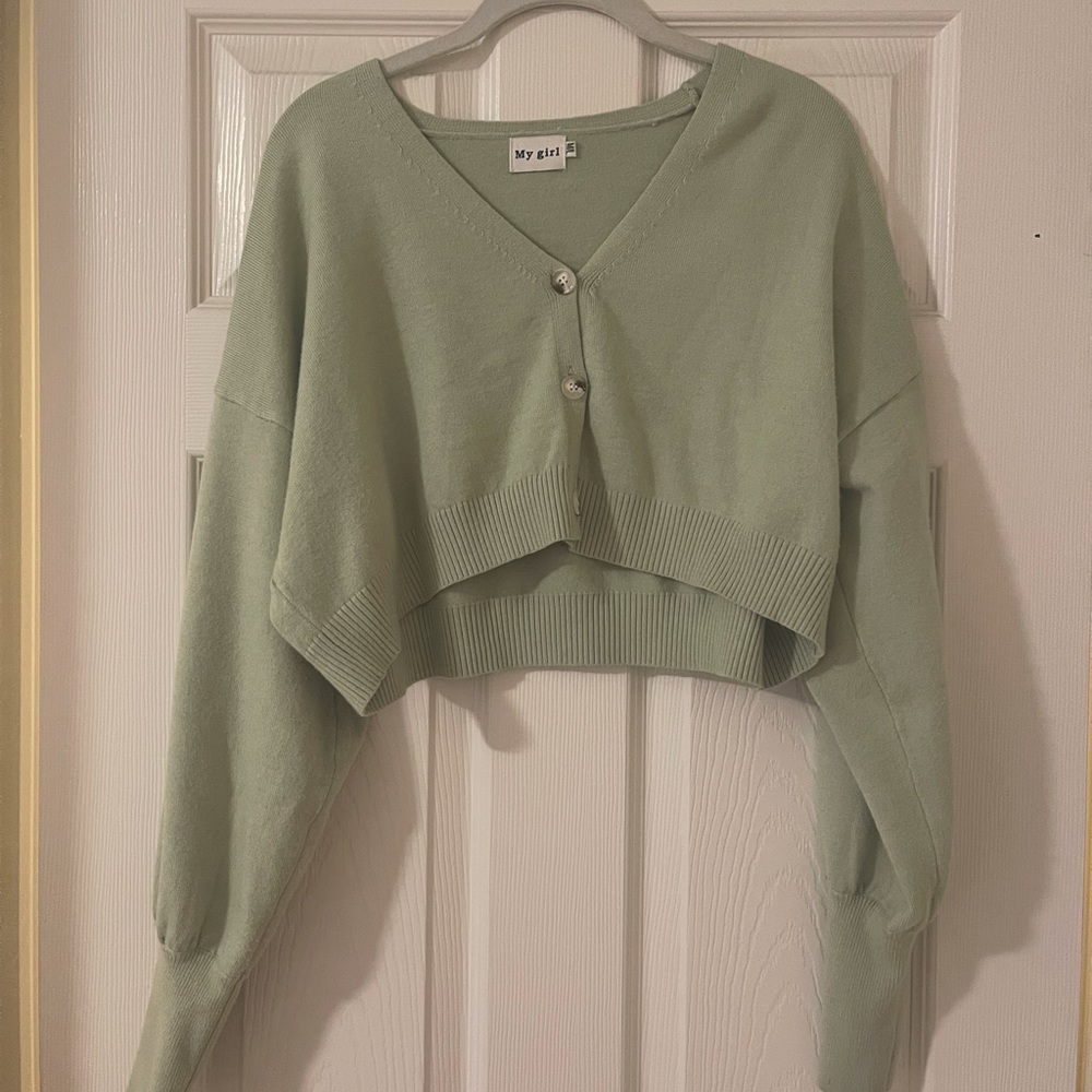 VRG GRL Knit cropped sweater